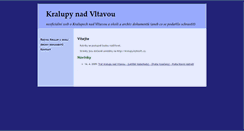Desktop Screenshot of kralupy.kyblsoft.cz